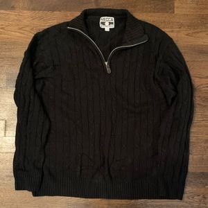 Men’s Mecca Black pullover sweater